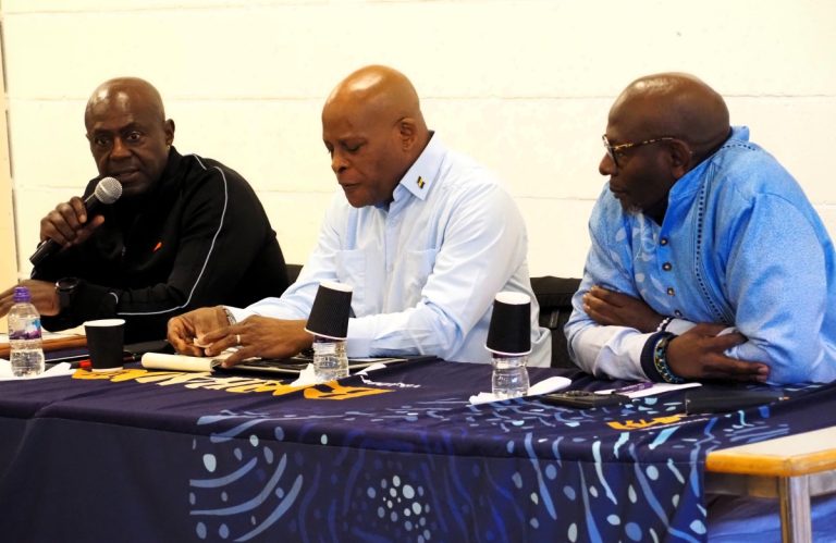 Birmingham Barbadians Meet New Mission Head Front of House team
