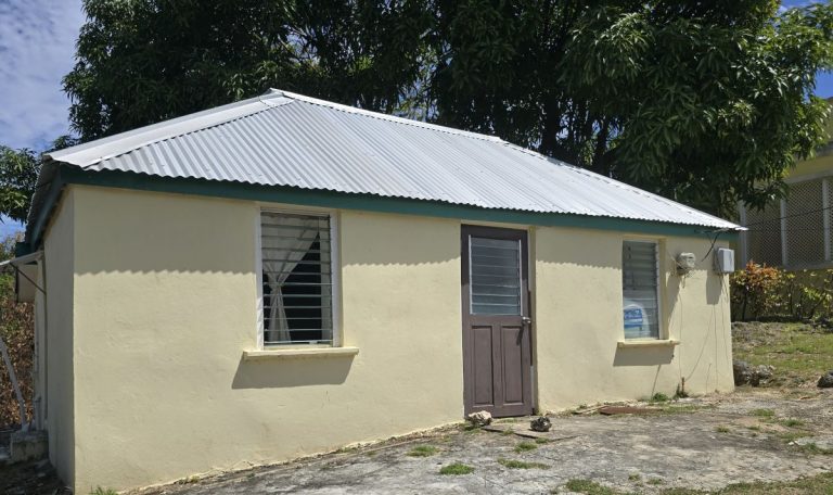 A slave hut occupied now modenise