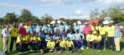 High-Comissioners-Cenio-lewis-SVG-and-Milton-Inniss-Barbados-with-the-teams-officials-and-guests-pic-by-Tyrone-roach